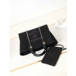 Deauville Small Shopping Tote Bag AS3257 Nero