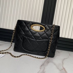 Dettagli perfetti 24B Clutch con catena Vanity AS5038/AS5036 Nero