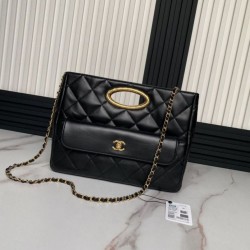 Dettagli perfetti 24B Clutch con catena Vanity AS5038/AS5036 Nero
