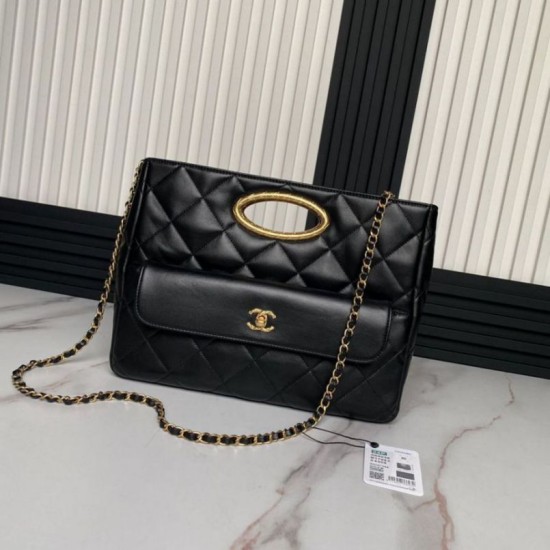 Dettagli perfetti 24B Clutch con catena Vanity AS5038/AS5036 Nero