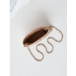 Dettagli perfetti 31 Mini Shopping Borse Firmate Replica Pochette con catena lucida AS3656 Beige