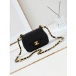 Dettagli perfetti Borsa Replica 1:1 Mini Flap AS4946 nera