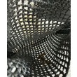 Dettagli perfetti Borsa YSL Saint Laurent Oxalis in rafia macramè nera