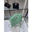 Dettagli perfetti Shiny Lambskin 31 Mini Shopping Bag AS4133 Verde
