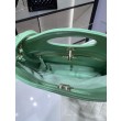 Dettagli perfetti Shiny Lambskin 31 Mini Shopping Bag AS4133 Verde
