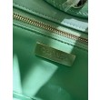 Dettagli perfetti Shiny Lambskin 31 Mini Shopping Bag AS4133 Verde