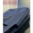 Dettagli perfetti YSL Saint Laurent Bea Tote In Pelle Granulata Nero