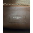 Dettagli perfetti YSL Saint Laurent Le 5 A 7 Supple Small In Pelle Scamosciata Caffè