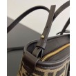 Fendi Mini Roll 8BS096 Caffè Scuro