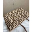 Fendi Rotolo Grande 8BH425 Caffè