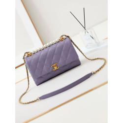 Flap Chain Borse Imitazioni AS4997 Viola