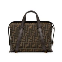 Replica Perfette Borsa Fendi Boston 365 8BL152 Caffè imitazioni