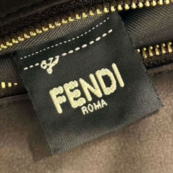 Fendi Simply Fendi Media 8BR829 Caffè Scuro Replica qualità specchio Replica Perfette Fendi Simply Fendi Media 8BR829 Caffè Scuro imitazioni