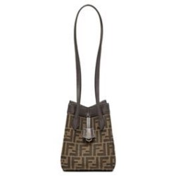 Replica Perfette Fendi Origami Mini 8BS083 Caffè Scuro imitazioni