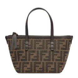 Replica Perfette Fendi Mini Roll 8BS096 Caffè Scuro imitazioni