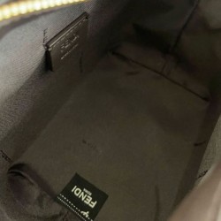 Replica Perfette Fendi Mini Roll 8BS096 Caffè Scuro imitazioni