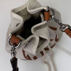 Borsa Replica 1:1 a tracolla mini Gucci con stampa Gucci 777166 Caffè qualità specchio Replica Perfette Borsa 1:1 a tracolla mini Gucci con stampa Gucci 777166 Caffè imitazioni