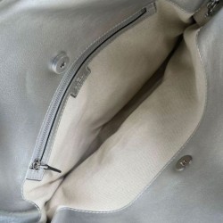 Borsa tote media Gucci Blondie 751516 Argento Replica qualità specchio Replica Perfette Borsa tote media Gucci Blondie 751516 Argento imitazioni