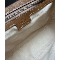 Borsa a tracolla piccola Gucci Diana in bambù Caffè