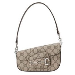 Replica Perfette Borse  fedele mini Gucci Horsebit 1955 774209 Caffè imitazioni