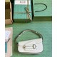 Dettagli perfetti Borse Imitazioni a tracolla Gucci Horsebit 1955 764155 Bianco Replica qualità specchio Replica Perfette Dettagli perfetti Borse Imitazioni a tracolla Gucci Horsebit 1955 764155 Bianco imitazioni
