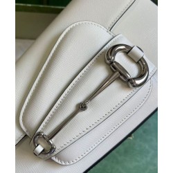 Dettagli perfetti Borse Imitazioni a tracolla Gucci Horsebit 1955 764155 Bianco Dettagli perfetti Borse Imitazioni a tracolla Gucci Horsebit 1955 764155 Bianco