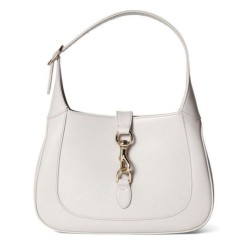 Bora Pari all'originale replica a tracolla piccola Gucci Jackie 782849 Crema