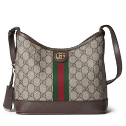 Replica Perfette Borsa a tracolla piccola Gucci Ophidia Series GG Dark Coffee imitazioni