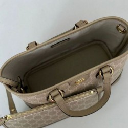 Borsa tote mini Gucci Ophidia Series Crema Replica qualità specchio Replica Perfette Borsa tote mini Gucci Ophidia Series Crema imitazioni