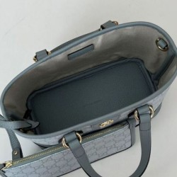 Borsa tote mini Gucci serie Ophidia Blu Replica qualità specchio Replica Perfette Borsa tote mini Gucci serie Ophidia Blu imitazioni