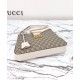 Replica Perfette Imitazioni borse griffate a tracolla Gucci Padlock GG media 795113 Crema imitazioni