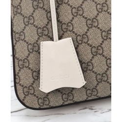 Imitazioni borse griffate a tracolla Gucci Padlock GG media 795113 Crema