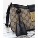 Replica Perfette Borsa a tracolla piccola Gucci Lucchetto 811705 Nera imitazioni