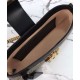Replica Perfette Borsa a tracolla piccola Gucci Lucchetto 811705 Nera imitazioni