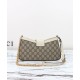 Replica Perfette Borsa a tracolla piccola Gucci Lucchetto 811705 Crema imitazioni