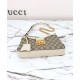 Replica Perfette Borsa a tracolla piccola Gucci Lucchetto 811705 Crema imitazioni