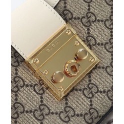 Borsa a tracolla piccola Gucci Lucchetto 811705 Crema