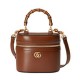 Replica Perfette Gucci Mini Qualità superiore replica a tracolla in bambù 760200 Caffè imitazioni