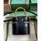 Replica Perfette Gucci Mini Borsa a tracolla in bambù 760200 Nero imitazioni