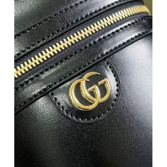 Replica Perfette Gucci Mini Borsa a tracolla in bambù 760200 Nero imitazioni
