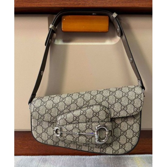 Borsa a tracolla piccola Gucci Horsebit 1955 764155 Caffè Replica qualità specchio Replica Perfette Borsa a tracolla piccola Gucci Horsebit 1955 764155 Caffè imitazioni
