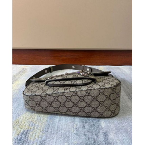 Borsa a tracolla piccola Gucci Horsebit 1955 764155 Caffè Replica qualità specchio Replica Perfette Borsa a tracolla piccola Gucci Horsebit 1955 764155 Caffè imitazioni
