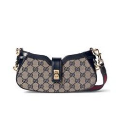 Replica Perfette Borse  a tracolla mini Gucci Moon Side 786015 Blu scuro imitazioni