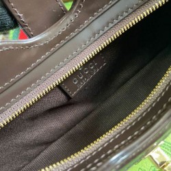 Borse Replica Alta Qualità a tracolla mini Gucci Moon Side 786015 Caffè scuro qualità specchio Replica Perfette Borse Alta Qualità a tracolla mini Gucci Moon Side 786015 Caffè scuro imitazioni
