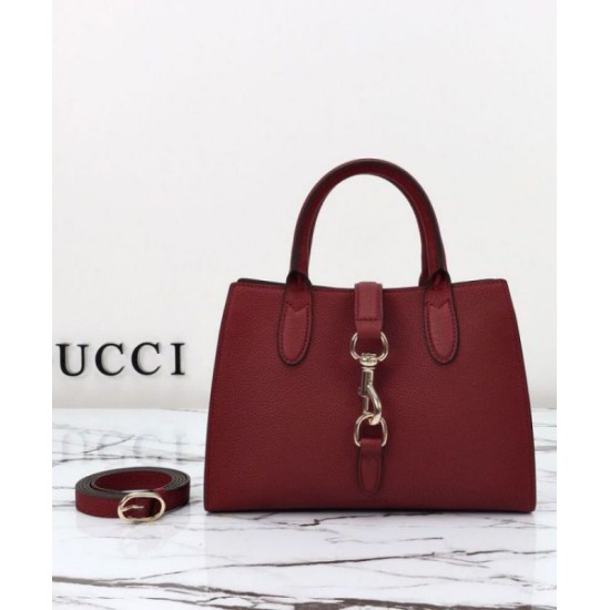 Replica Perfetta tote piccola Gucci con chiusura a gancio 795349 Malva qualità specchio Replica Perfette Perfetta tote piccola Gucci con chiusura a gancio 795349 Malva imitazioni