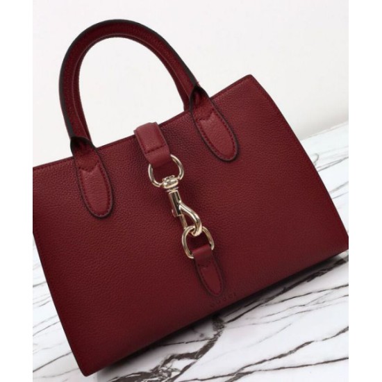 Replica Perfetta tote piccola Gucci con chiusura a gancio 795349 Malva qualità specchio Replica Perfette Perfetta tote piccola Gucci con chiusura a gancio 795349 Malva imitazioni