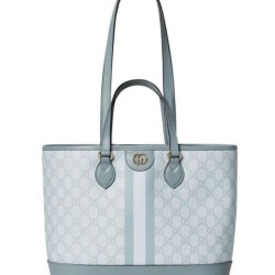 Replica Perfette Borse  tote piccola Gucci Ophidia 765043 Blu imitazioni
