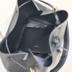 YSL Saint Laurent Paris Vii Pochon In Pelle Di Agnello Nero Replica qualità specchio Replica Perfette YSL Saint Laurent Paris Vii Pochon In Pelle Di Agnello Nero imitazioni
