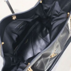 YSL Saint Laurent Jamie 4.3 Borsa Tote In Pelle Di Montone Nero Replica qualità specchio Replica Perfette YSL Saint Laurent Jamie 4.3 Borsa Tote In Pelle Di Montone Nero imitazioni