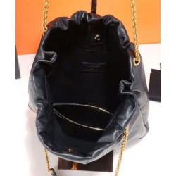 YSL Saint Laurent Jamie 4.3 Pochon In Pelle Di Agnello Nero